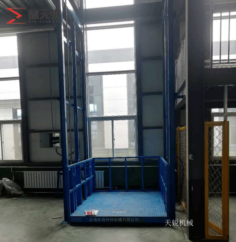 盐城导轨式升降机验收合格